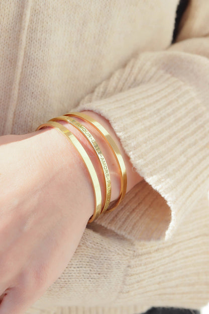 18K Gold Filled Love Languages Gold