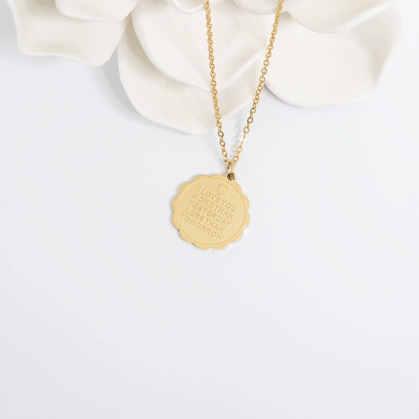 More Than Yesterday Charm