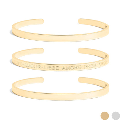 18K Gold Filled Love Languages Gold