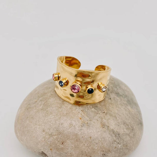 Rainbow Row Ring