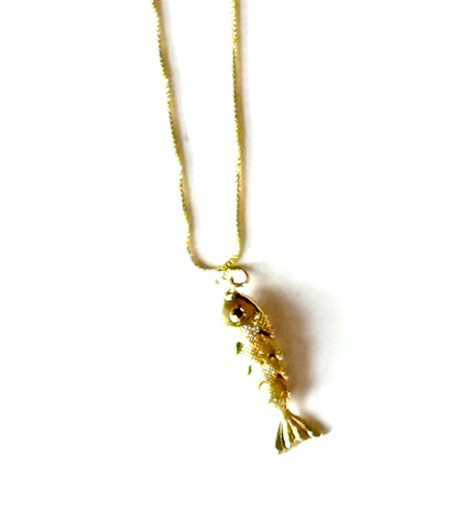 Sardine Koi Necklace Of Luck