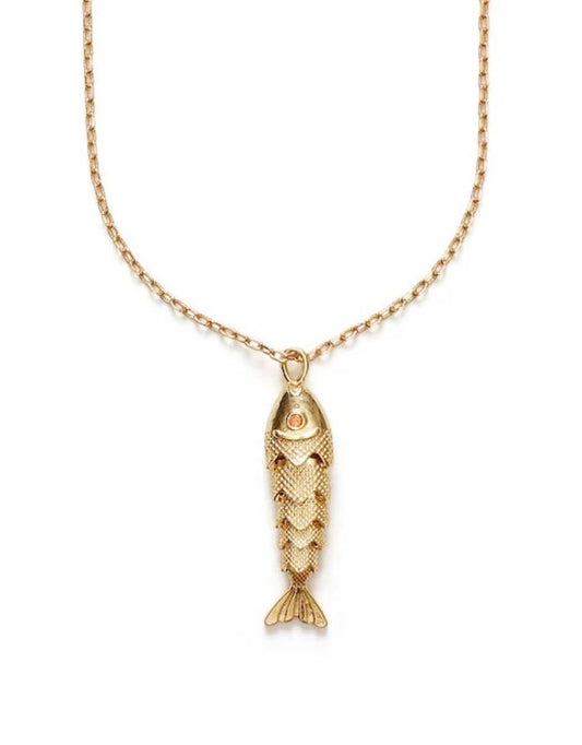 Sardine Koi Necklace Of Luck