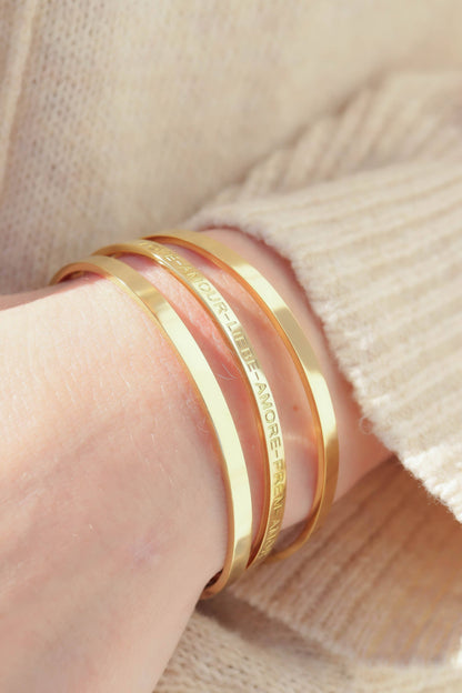 18K Gold Filled Love Languages Gold