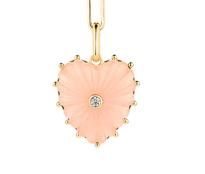 Gemstone Heart Necklace
