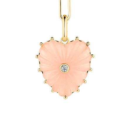 Gemstone Heart Necklace