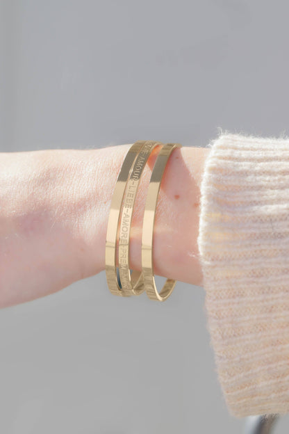 18K Gold Filled Love Languages Gold