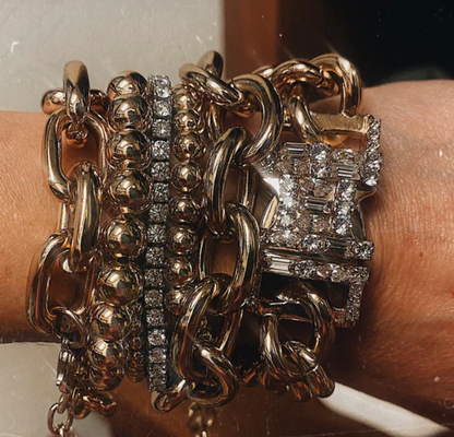 Waterproof Bead-Stacking Stretch Bracelets