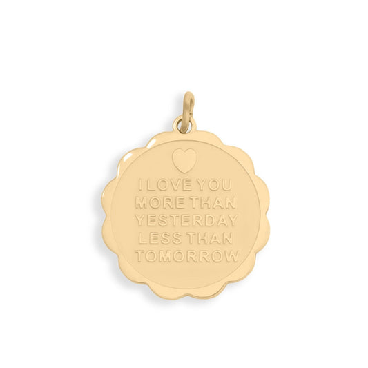 More Than Yesterday Charm