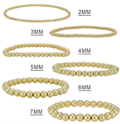Waterproof Bead-Stacking Stretch Bracelets