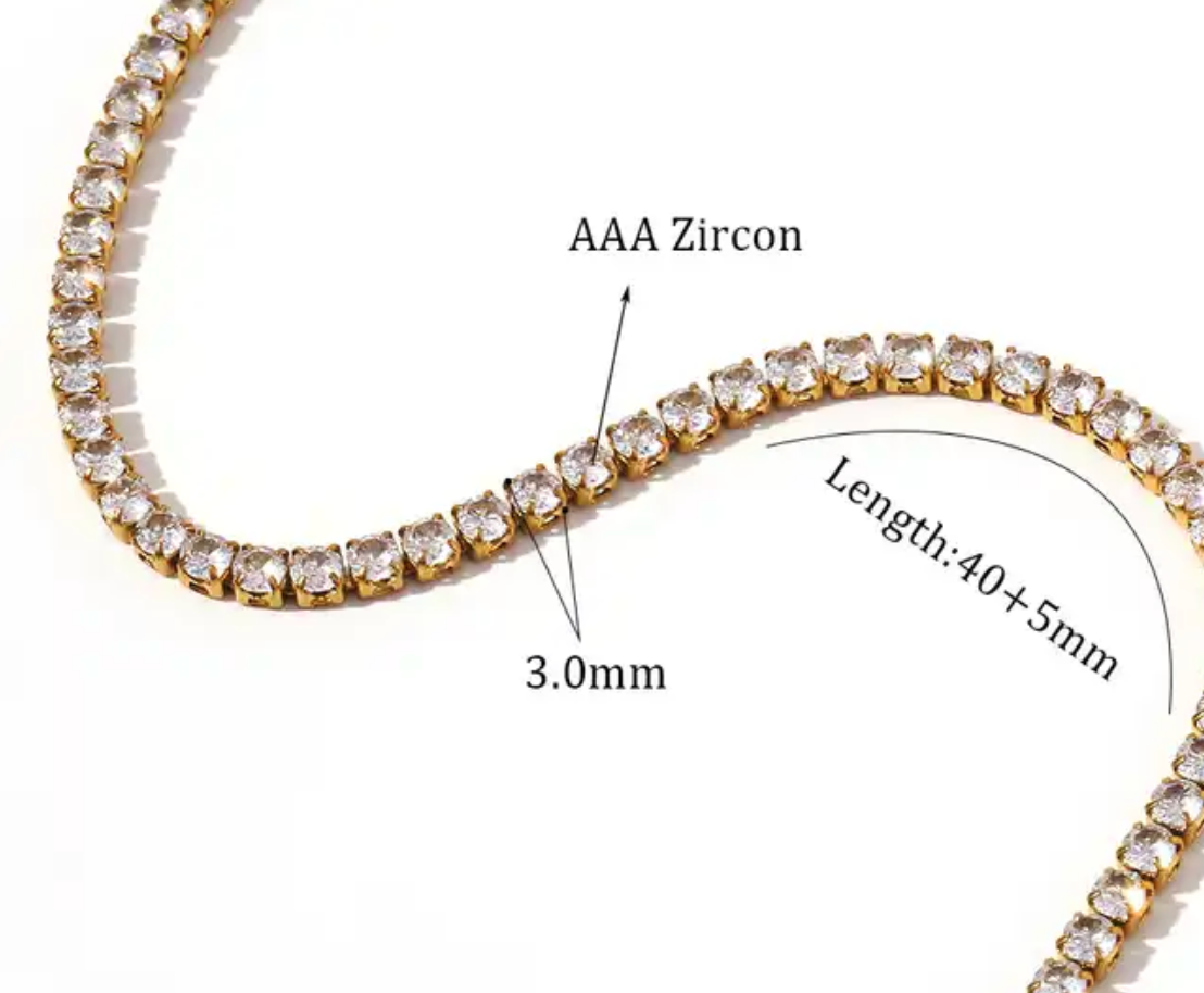 Tennis Necklace