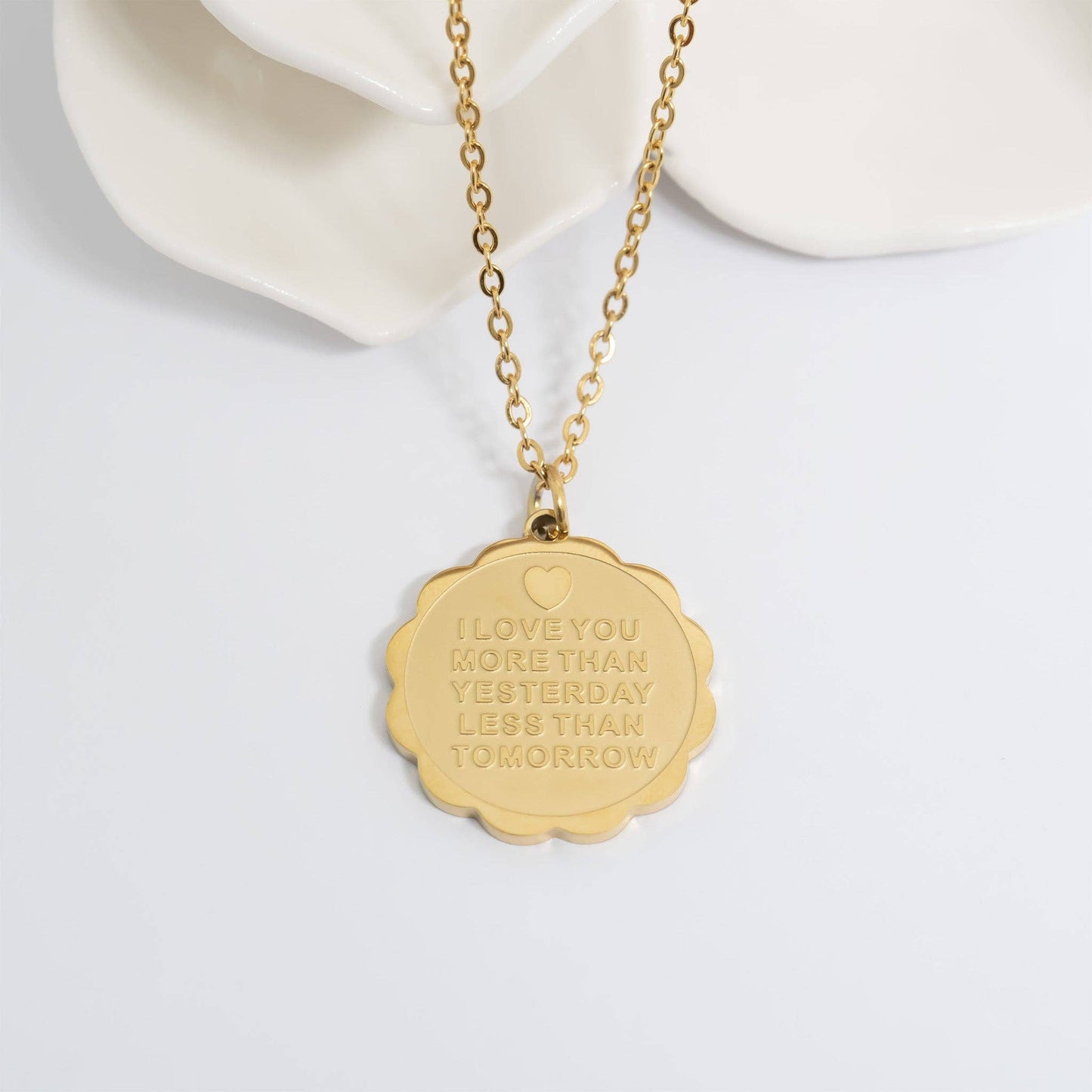 More Than Yesterday Charm