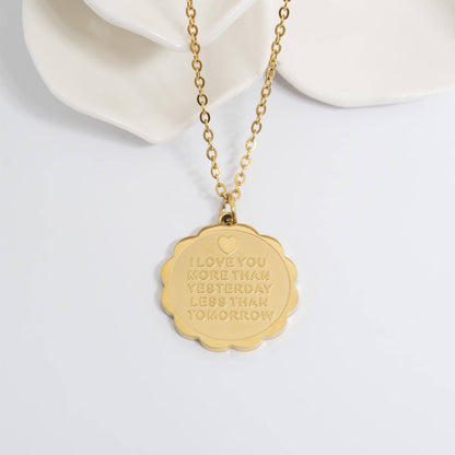 More Than Yesterday Charm