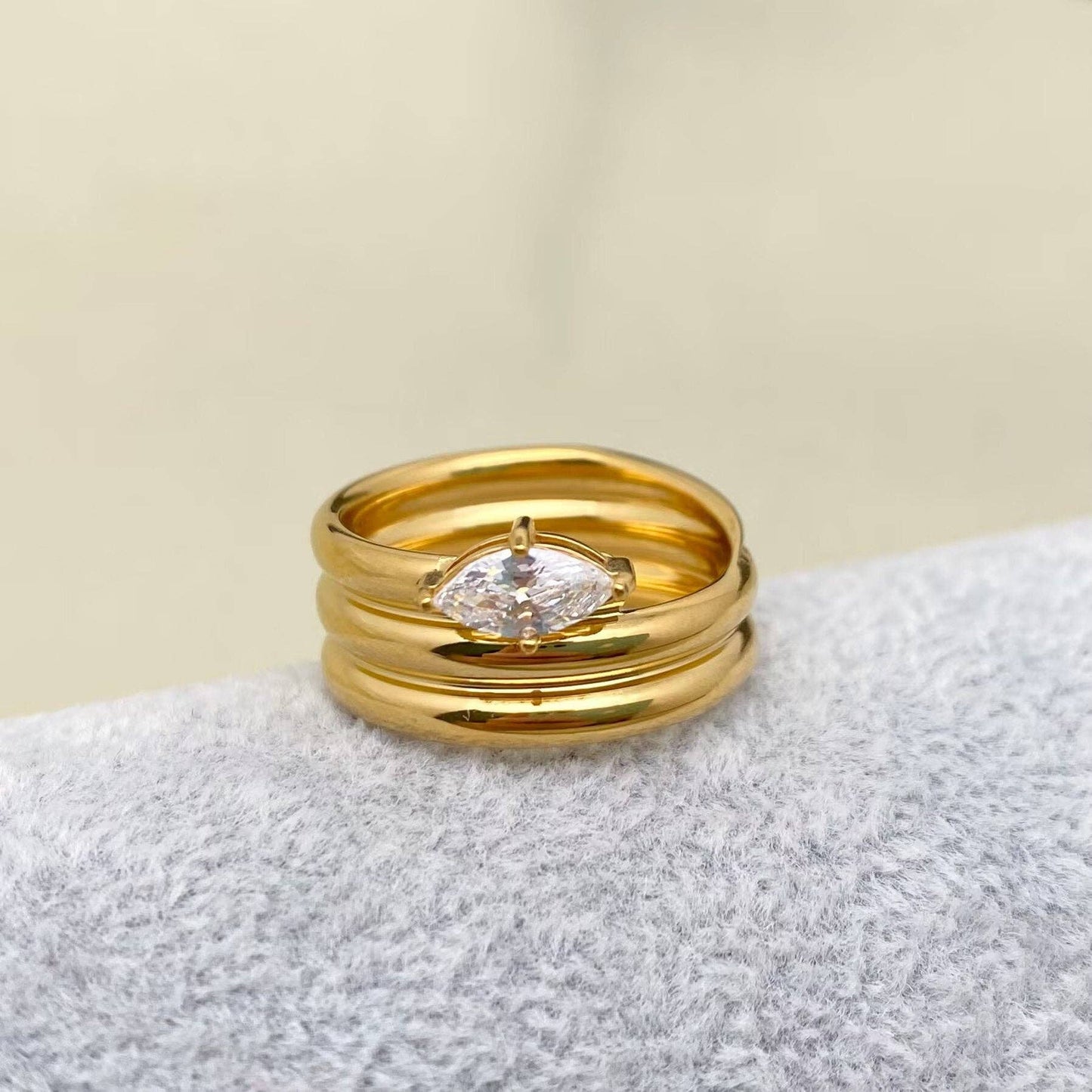 Twirl Ocean Ring - 7
