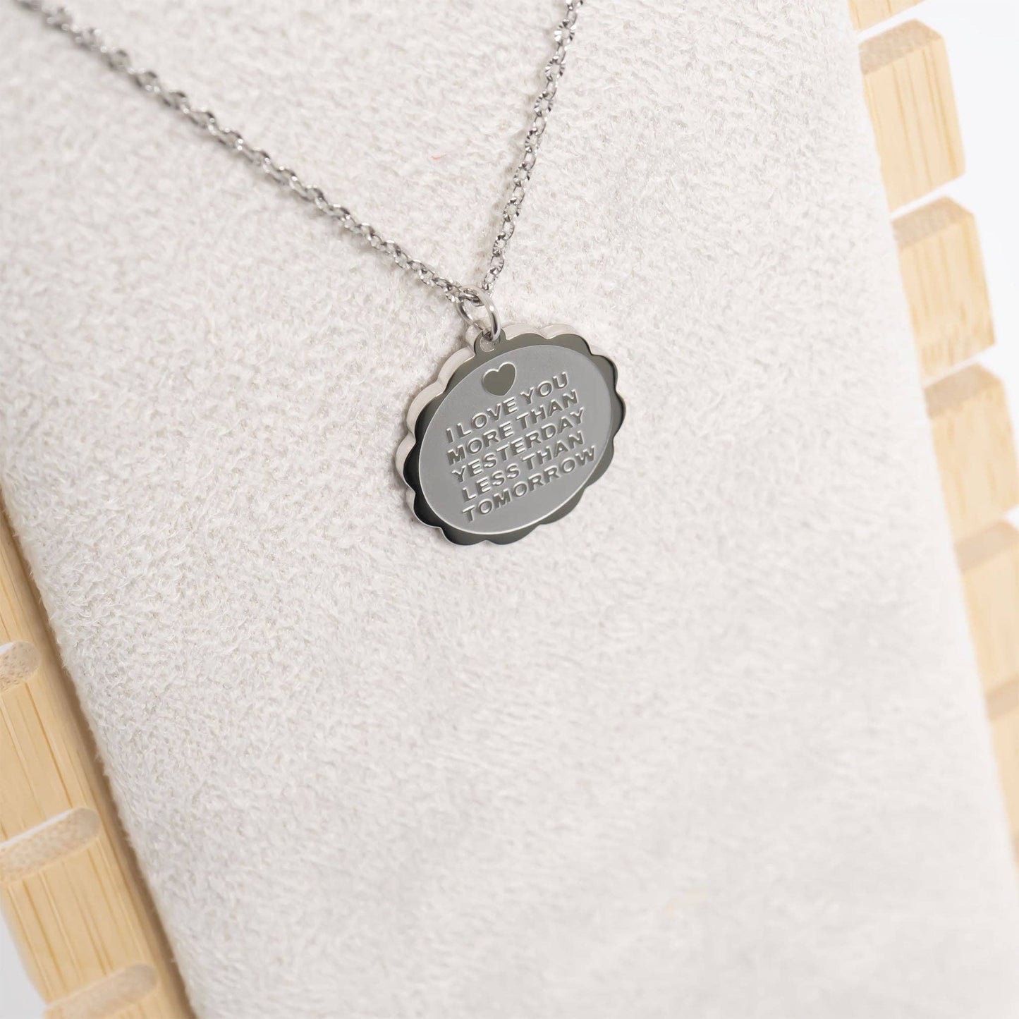 More Than Yesterday Charm