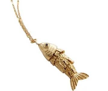 Sardine Koi Necklace Of Luck