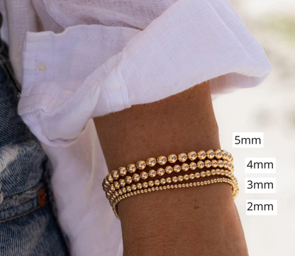 Waterproof Bead-Stacking Stretch Bracelets