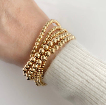 Waterproof Bead-Stacking Stretch Bracelets
